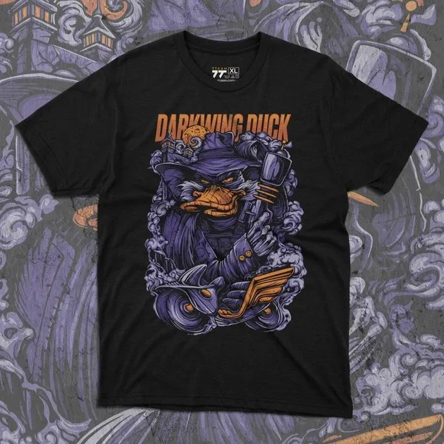 Футболка мужская с принтом Darkwing Duck Retro Game Размер 48 Anime1047 Днепр - изображение 1