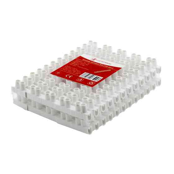 Клеммная колодка 6 мм2 6A, полипропилен Днепр