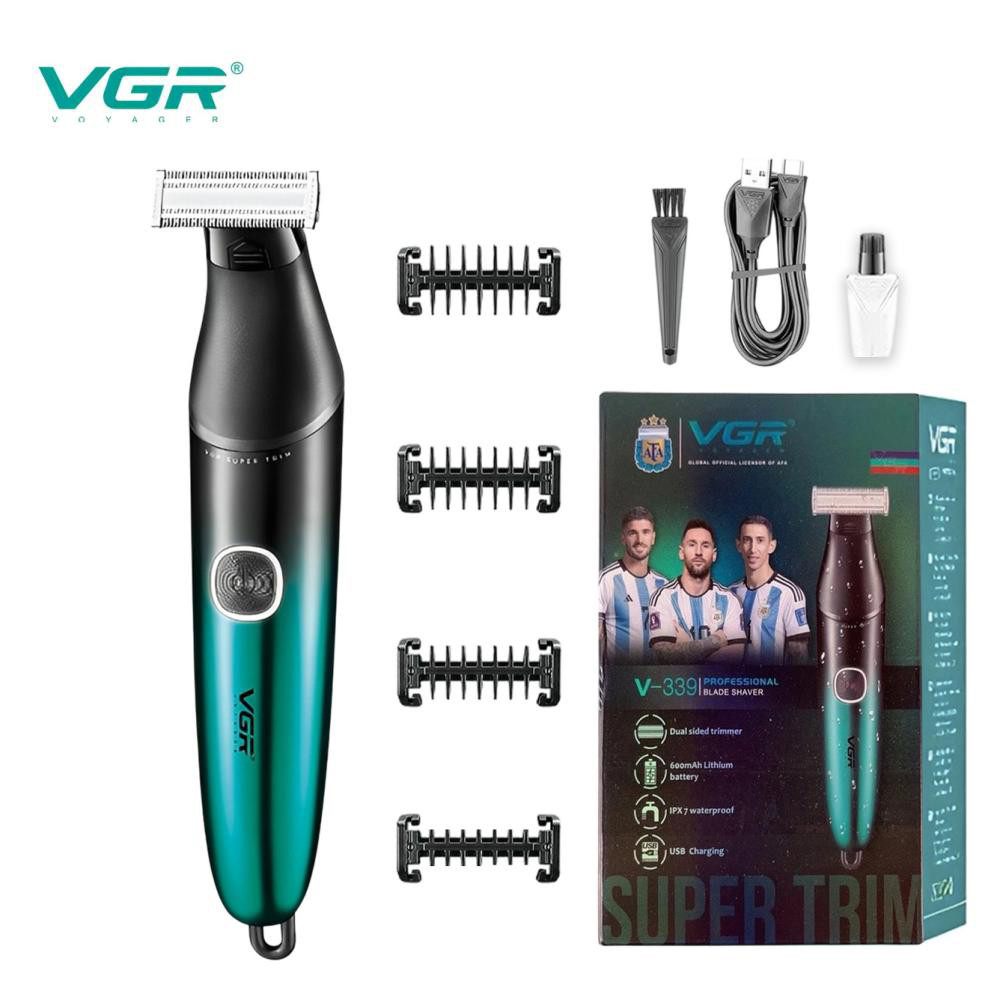 Бритвы электрические VGR V-339 GREEN, Електробритва для бритья, Хорошая электробритва для бороды WP-95 Львов - изображение 5