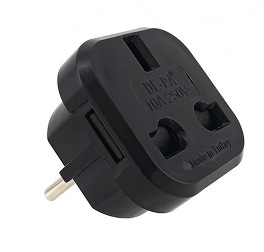 Переходник под английскую DE-PA 10A (11108) Чёрная Днепр - изображение 1