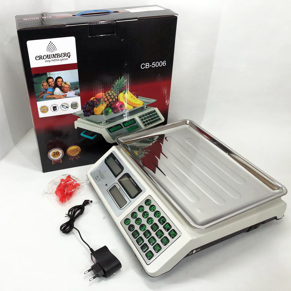 Качественные торговые весы 50 кг, Компактные весы для бизнеса для уличной торговли BN-16 Львов - изображение 9