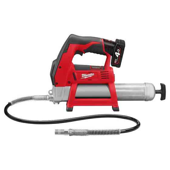 Шприць для змазки MILWAUKEE M12 GG-401B (Li-Ion 4Ач) 4933441675 (+ заряд. пристрій, 1 акум., в сумці для інструментів) Одеса