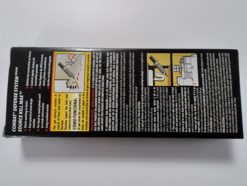 Шприц-гель от тараканов Комбат/Combat 30 грамм Харків - фото 2