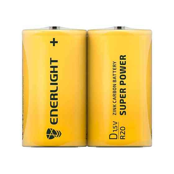 Батарейка ENERLIGHT Super Power R20 1 шт Харків