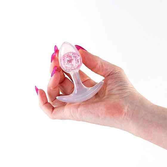 Анальна пробка NS Novelties Cosmic Glams — Small — Pink Sex Aura Київ