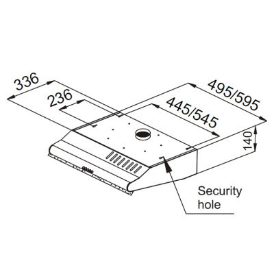 Вытяжка кухонная Pyramida WHX 60 BR Винница - изображение 3