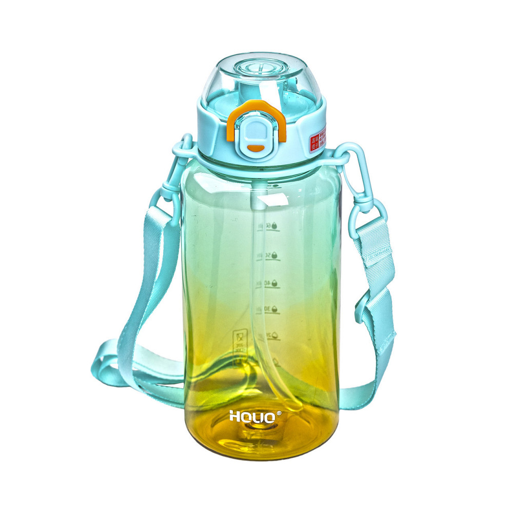 Мятна пляшка для води 1 л з мундштуком Київ - фото 3