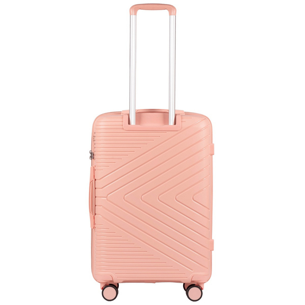 Чемодан полипропиленовый WINGS 181-05 средний 65 см коралловый Киев - изображение 3