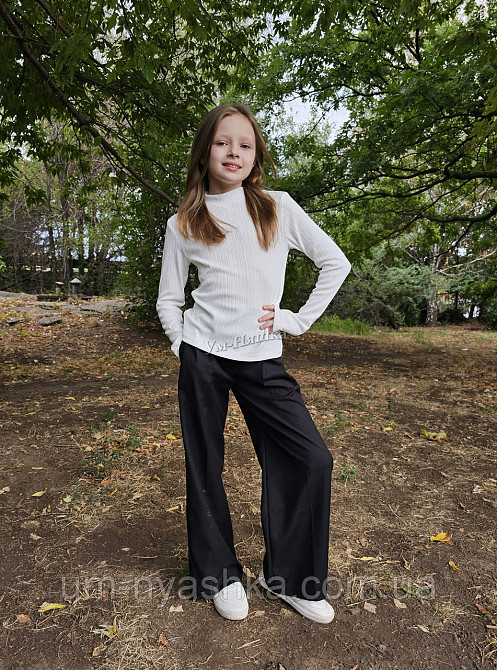 Гольф білий водолазка біла на зріст 122-158 Кривий Ріг - фото 2