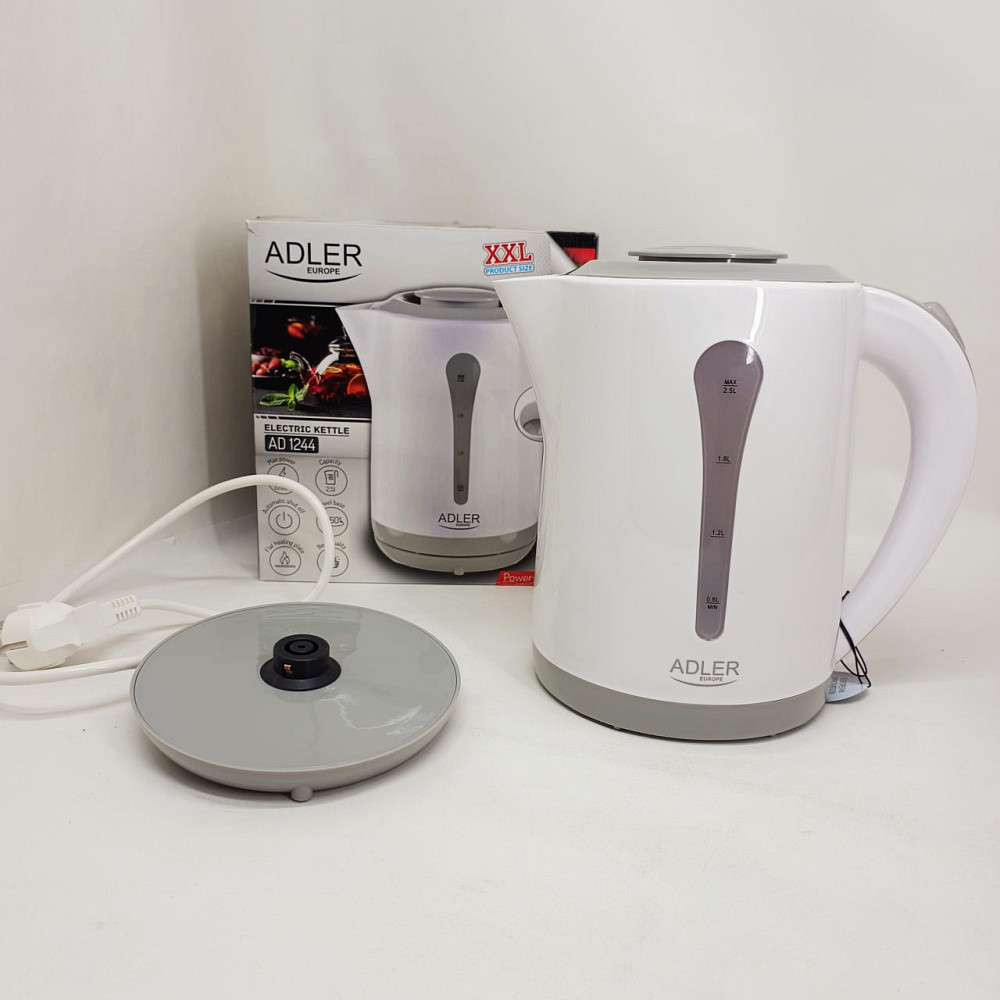 Электрический чайник с индикатором питания Adler AD 1244 2200Вт 2.5Л, Мощный чайник для кипячения EC-39 Львов - изображение 7
