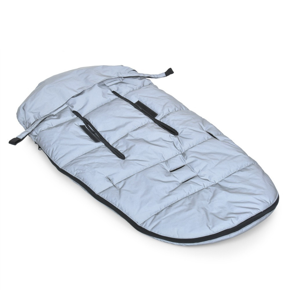 Конверт у коляску ME 1131 Footmuff Plus Reflective 100 х 53 см, застібки-блискавки Вінниця - фото 2