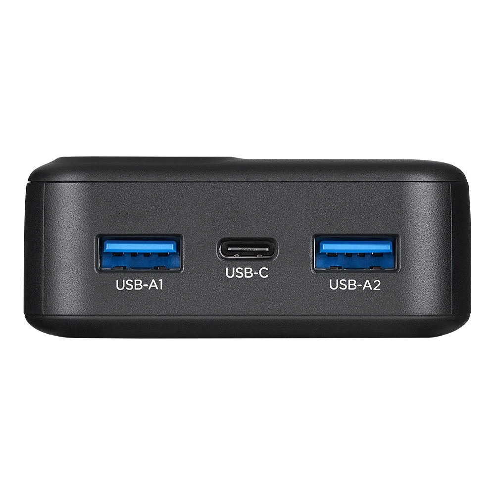 Повербанк (Power Bank) Brevia 20000mAh 22,5W, Li-Pol, LCD черный Львов - изображение 3