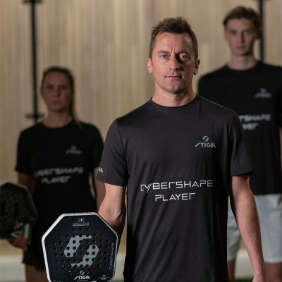 Ракетка для падел тенісу Stiga Racket Cybershape 18K (2202-1701-03) (931816) Вінниця - фото 3