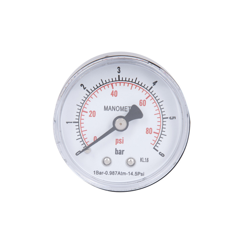 Манометр Thermo Alliance Standart 6 барів 1/4", заднє під'єднання SD1716B Київ - фото 8