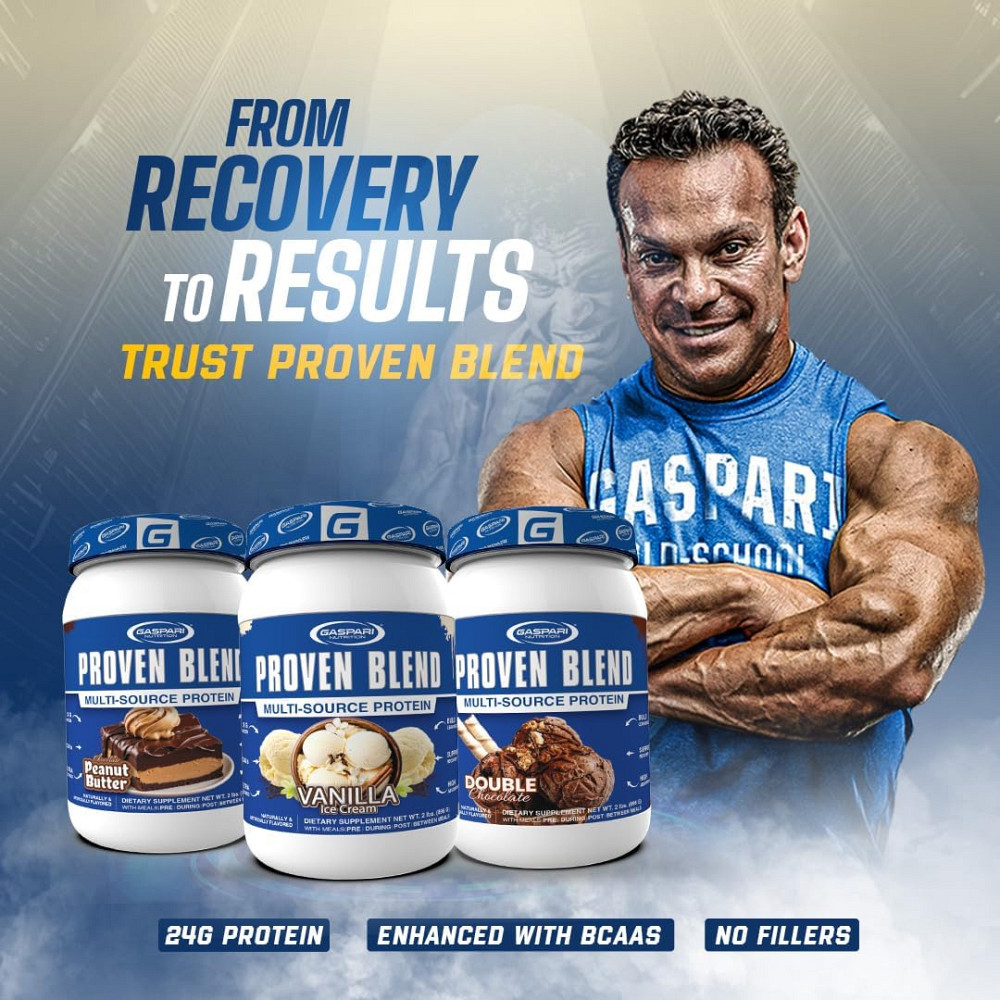 Протеїн Gaspari Nutrition Proven Blend Multi-Source Protein 896 g (Vanilla Ice Cream) Луцьк - фото 3