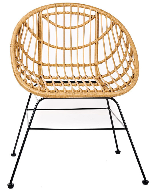 Садове крісло Palm Ротанг Латте Київ - фото 2