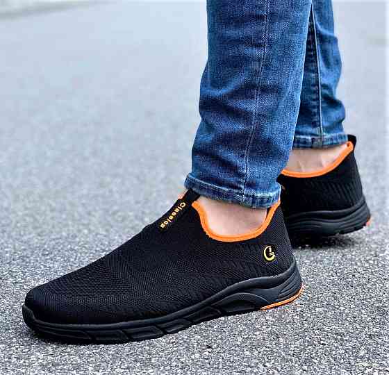 Кросівки Сіточка Чоловічі Чорні Літні Мокасини (розміри: 41) Дніпро