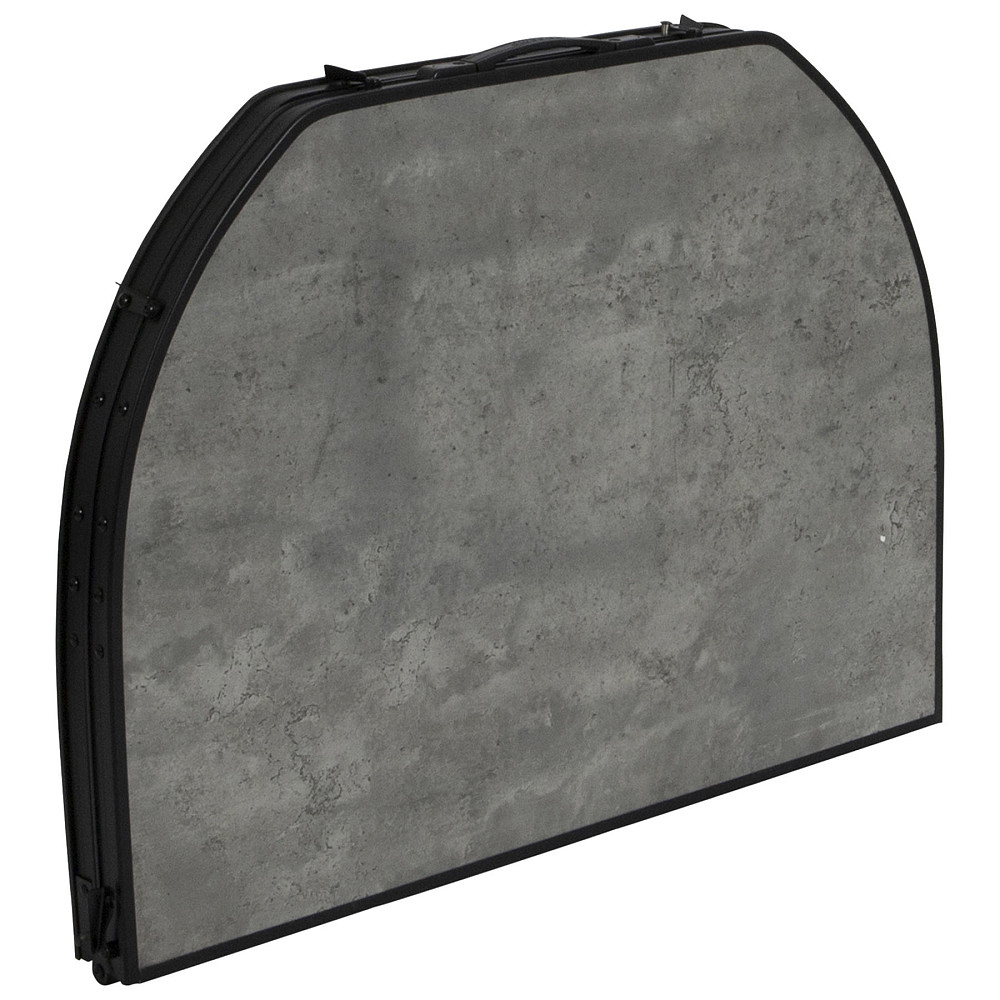 Стол Bo-Camp Northgate Oval 120x80 cm Black/Grey (1404187) Вінниця - фото 7