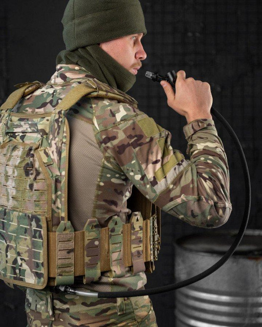 Гидратор-питьевая система в плитоноске Yakeda 1.75 литра  ВТ7053 Одесса - изображение 3