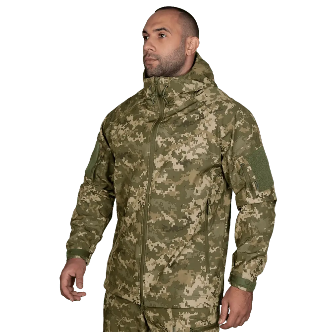 Куртка мужская теплая CM Stalker SoftShell (Пиксель) 2XL Винница - изображение 2