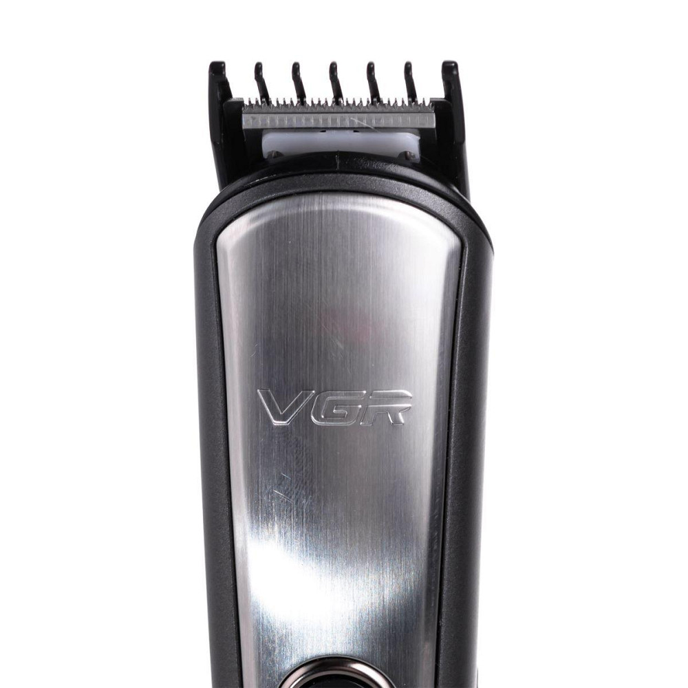 Набір для стрижки волосся 5 в 1 машинка, триммер та бритва VGR V-105 Київ - фото 7