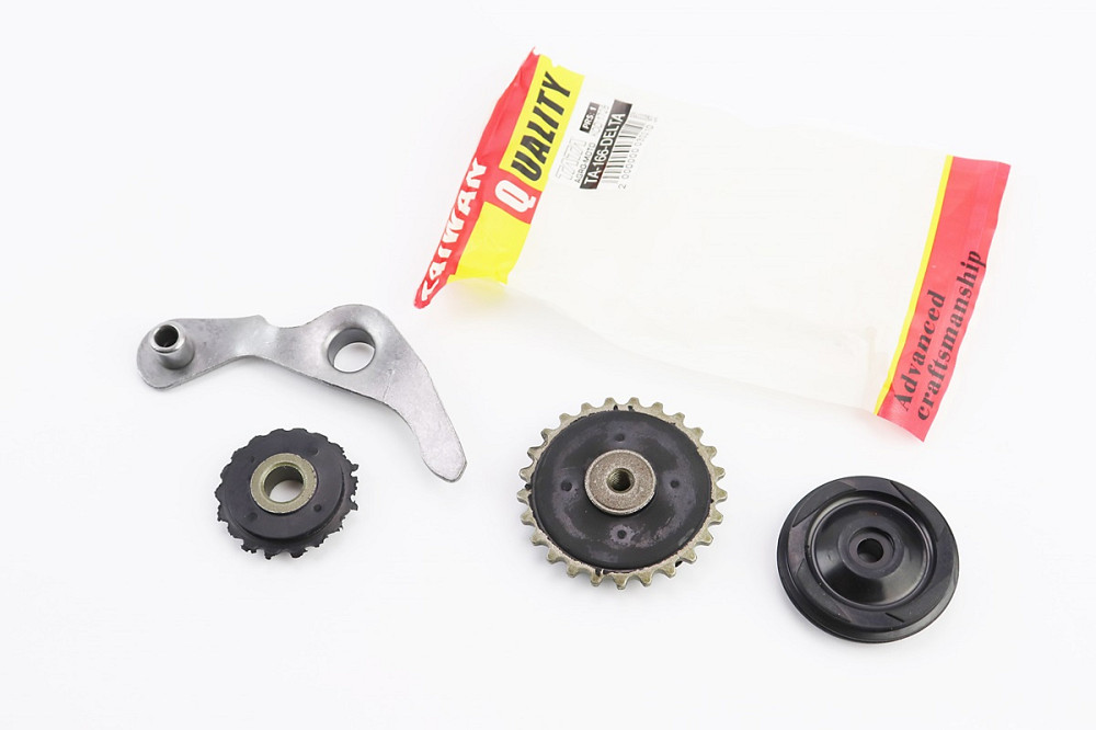 Ролики ланцюга ГРМ + коромисло к-кт 4 шт Київ - фото 1