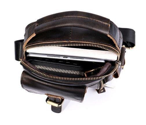 Сумка мужская Vintage 14702 Коричневая Киев - изображение 1