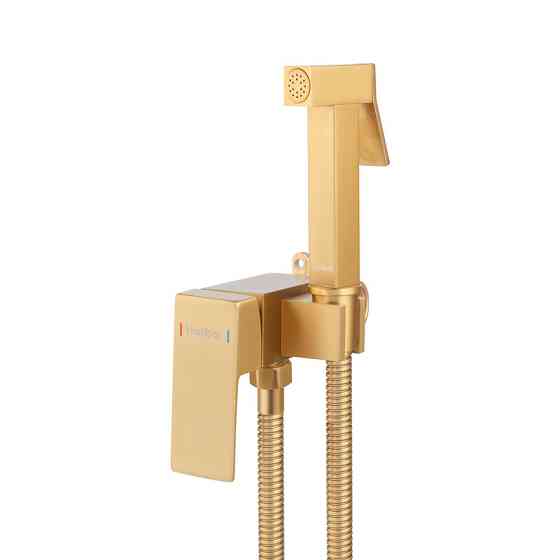 Змішувач для гігієнічного душу Haiba KUBUS 002  BRUSHED GOLD   ( HB9625 ) 35376 Харьков