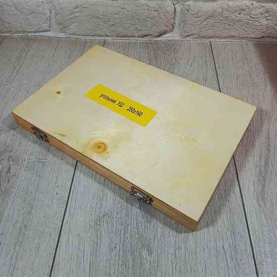 Угольник слесарный УШ 250×160 мм стальной усиленный с широкой подошвой для точной разметки Харьков