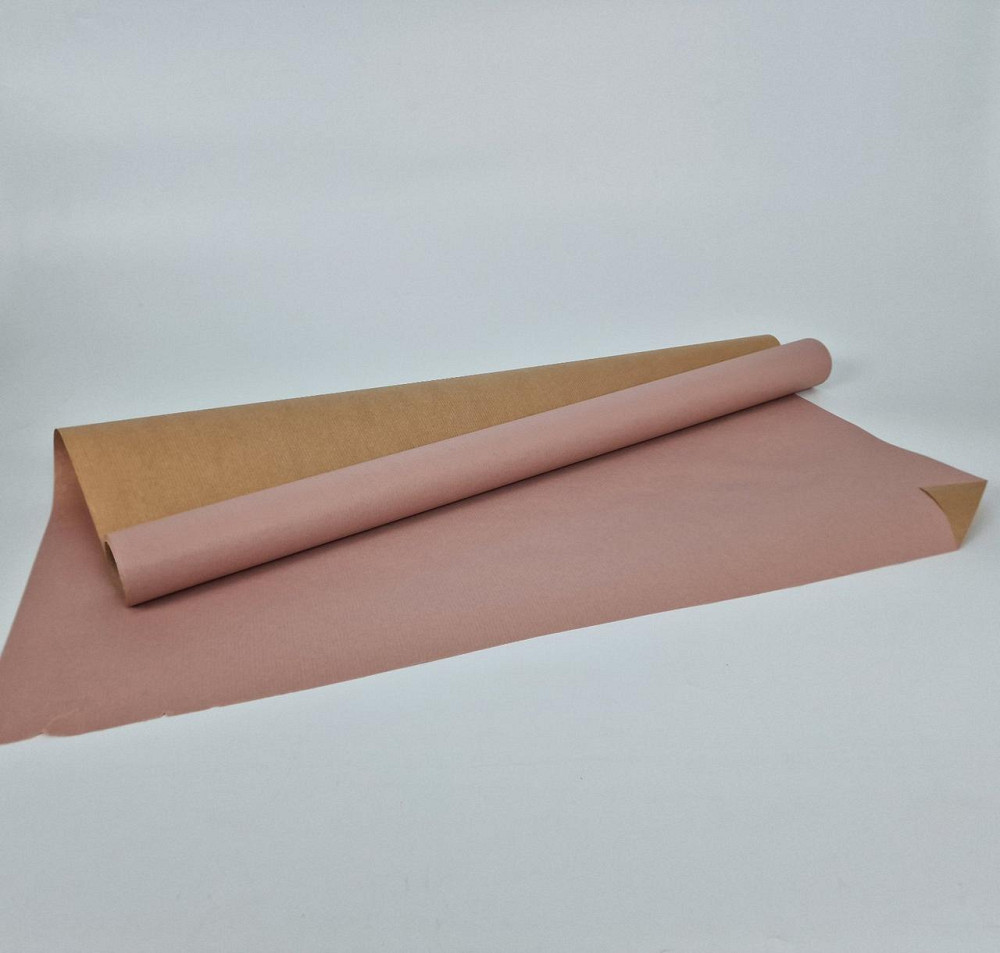 Рулон 8 м бумага подарочная тонированная (36) для цветов (h660) №10 Пудра (1 шт) Харьков - изображение 1