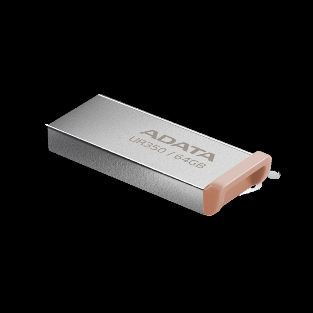 Flash A-DATA USB 3.2 UR 350 64Gb Silver/Beige Киев - изображение 2