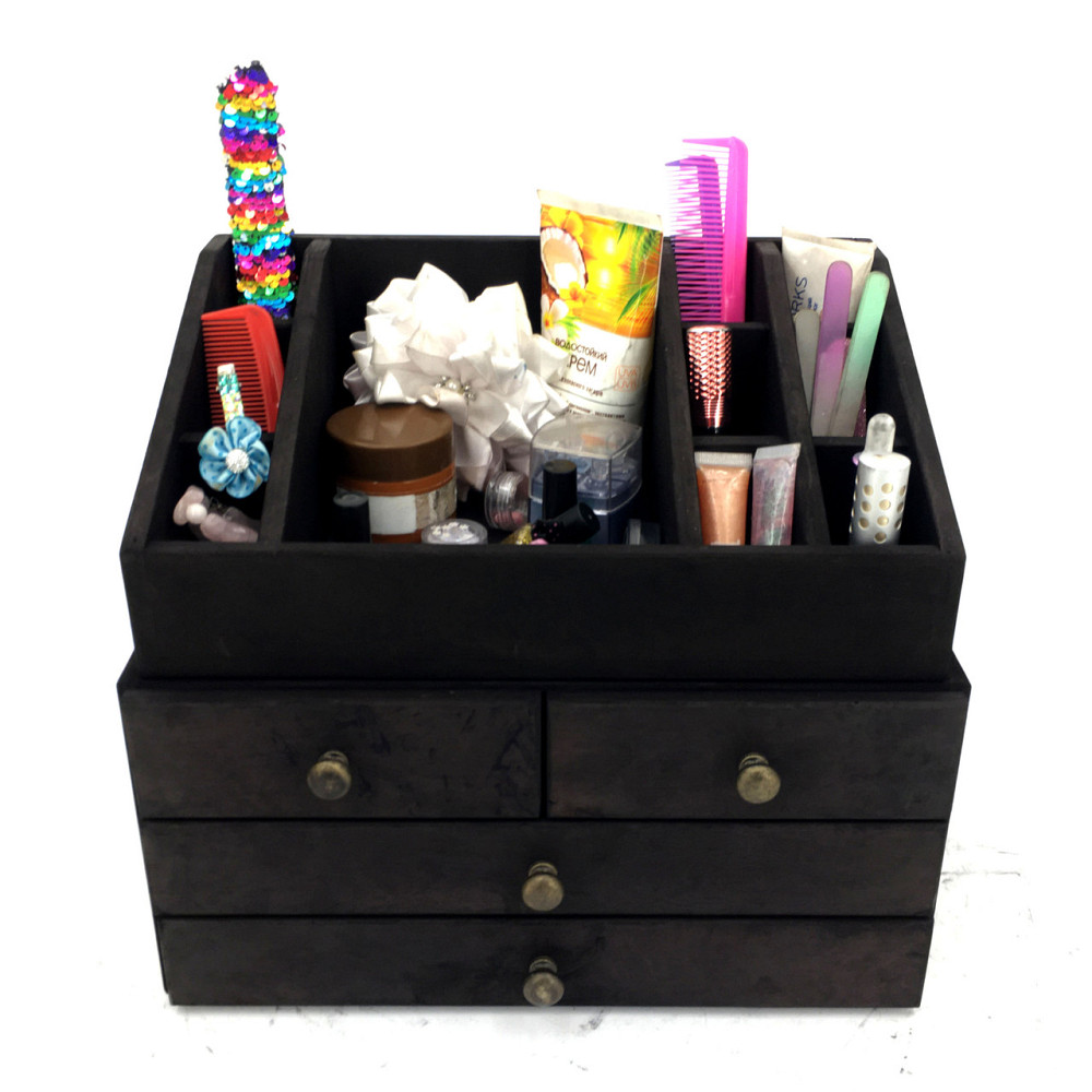 Органайзер для косметики "Зенобія" венге Миколаїв - фото 3