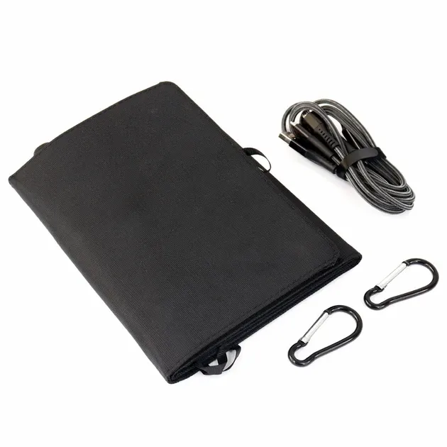 Портативна складна сонячна батарея 45W з USB/DC виходами для заряджання пристроїв у дорозі та поході Одеса - фото 2