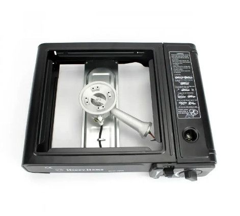 Портативна газова плита Happy Home BDZ-155A однокомфоркова Вінниця - фото 7