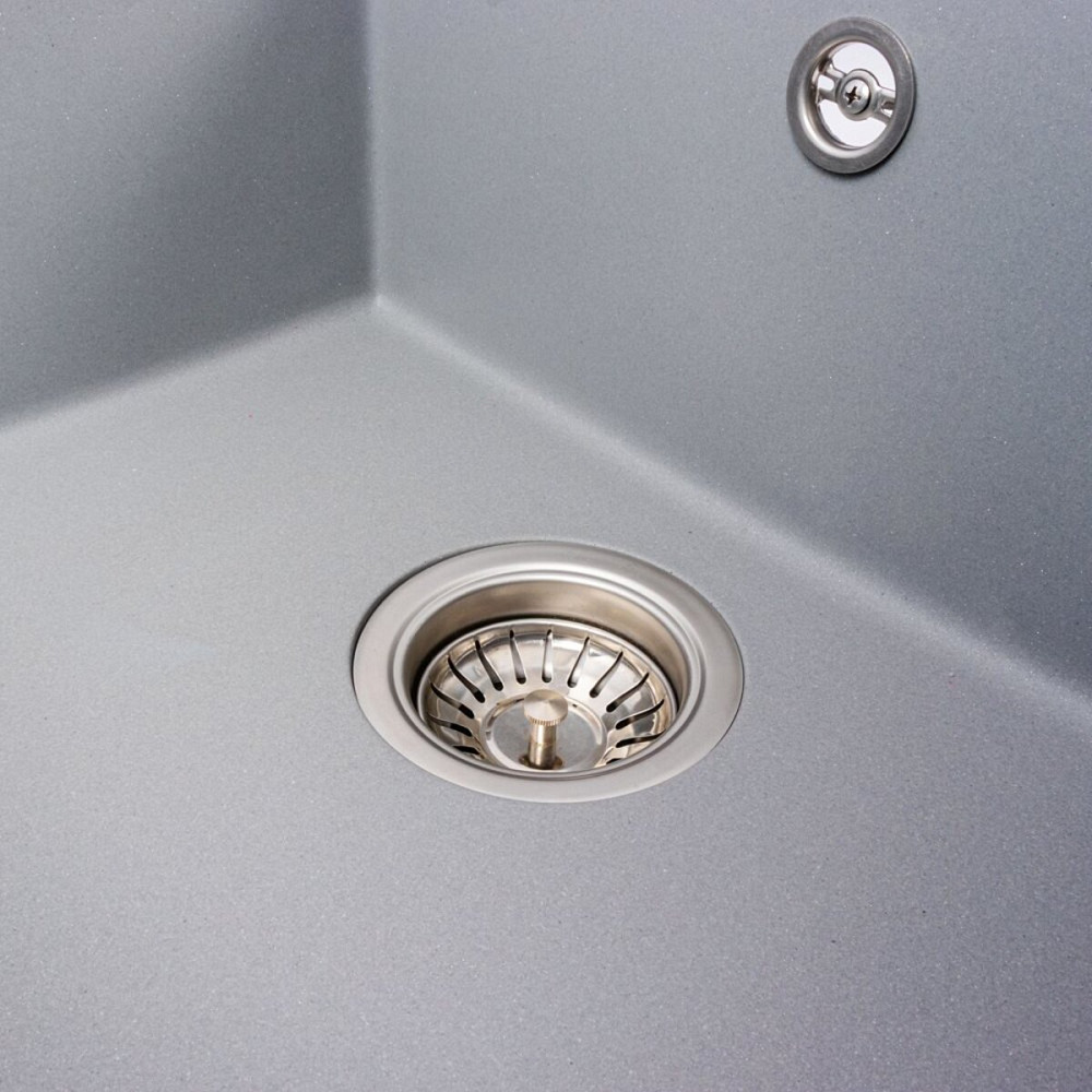 Гранітна мийка VALESO MAGNUM 7950 матова Сірий металік Коломыя - изображение 6