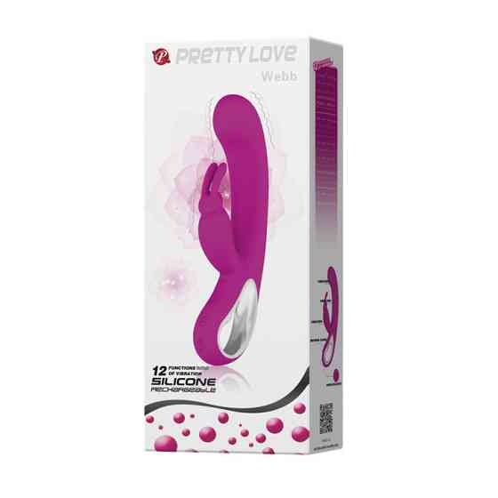 Вібратор - Pretty Love Webb Vibrator Purple Sex Aura Київ
