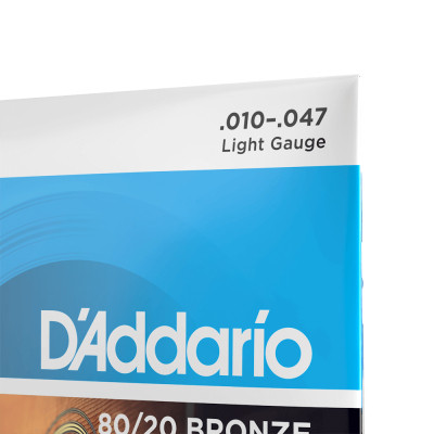 Струни для гітари D'Addario 80/20 Bronze Regular Light 12-String (10-47) (EJ36) Вінниця - фото 4