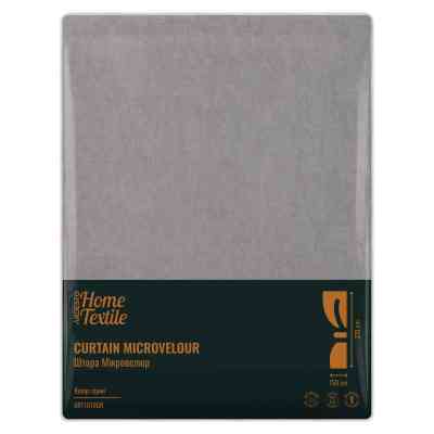 Штора Ardesto микровелюр 100% полиэстер, 150х270 см серый (ART1010GR) Винница