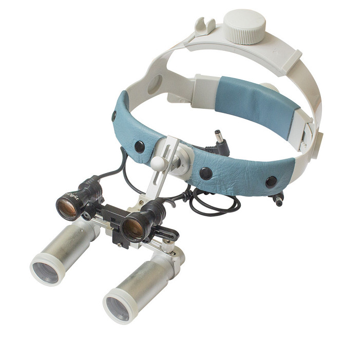Бінокулярний збільшувач ECP-5,0x-R ErgonoptiX Комфорт Призматик з освітлювачем D-Light HD Дніпро - фото 1