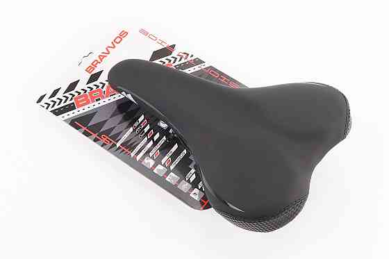 Сидіння MTB 245x155мм, чорне CRO-2363 Киев