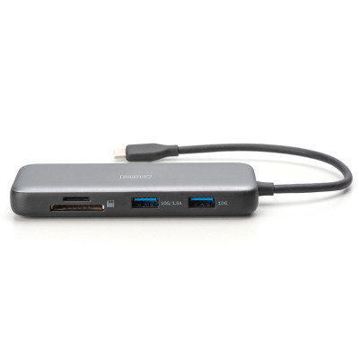 Порт-репликатор Digitus USB-C > 2xHDMI/2xUSB-A/USB-C/SD/MicroSD/RJ54 (DA-70915) Винница - изображение 6
