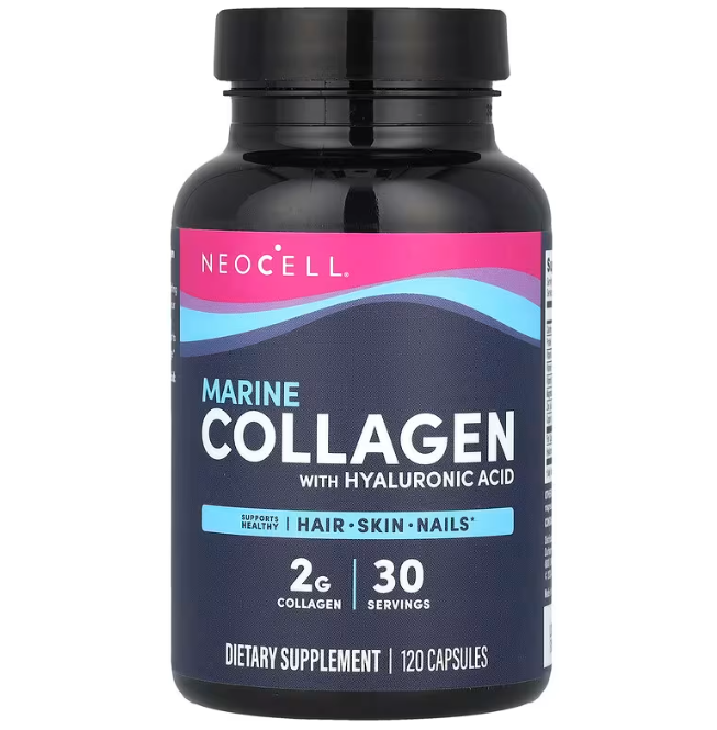 Морський колаген та гіалуронова кислота Neocell Marine Collagen 120 капс Київ - фото 1