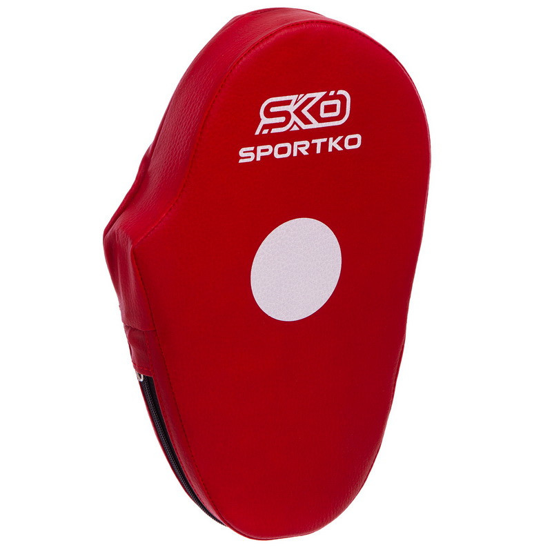 Лапа Прямая удлиненная для бокса и единоборств SPORTKO PD3 30x20x5 см Киев - изображение 4