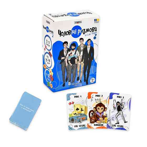 Карточная игра Мужские разговоры 30673 карточек 108 штук Винница