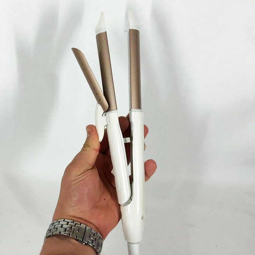 Плойка праска гофре випрямляч GEMEI GM-2961, Плойка гофре для волосся, Праска для волосся вузька FJ-62 Львів - фото 13