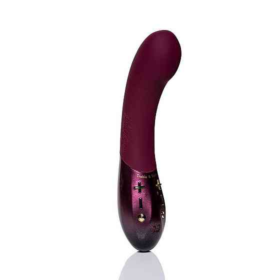 Вібратор для точки G Hot Octopuss KURVE, Treble and Bass Technology, 2 мотори, м’який кінчик Sex Aura Київ