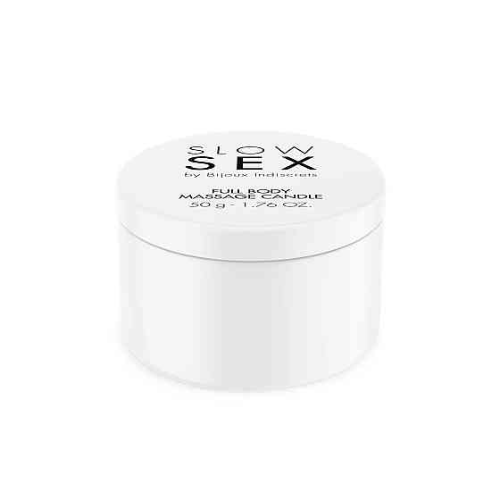 Массажная свеча Bijoux Indiscrets SLOW SEX Massage Candle (50 г) Sex Aura Киев