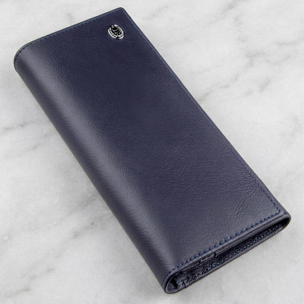 Женский кошелек с внешним отделением ST Leather 18895 Синий Киев - изображение 9