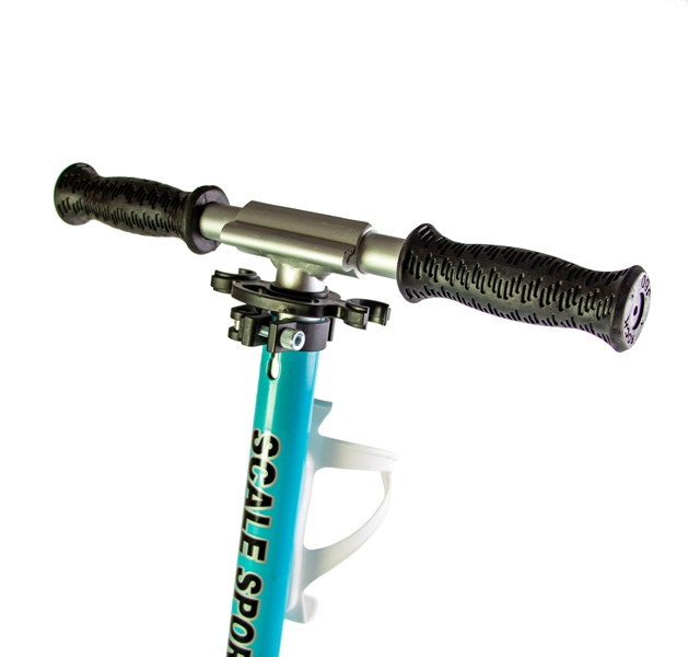 Самокат двухколёсный складной с задним ножным тормозом Scale Sports SS-15 Цвет Tiffany Одесса - изображение 7