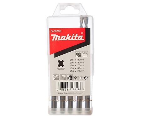 Набір бурів SDS-plus MAKITA D-00795 Коломыя - изображение 1